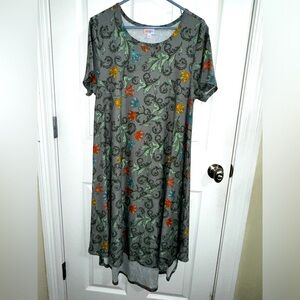 LuLaRoe Carley dress oversized shirt or nightgown Size Large